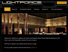 Tablet Screenshot of light-force.com.au